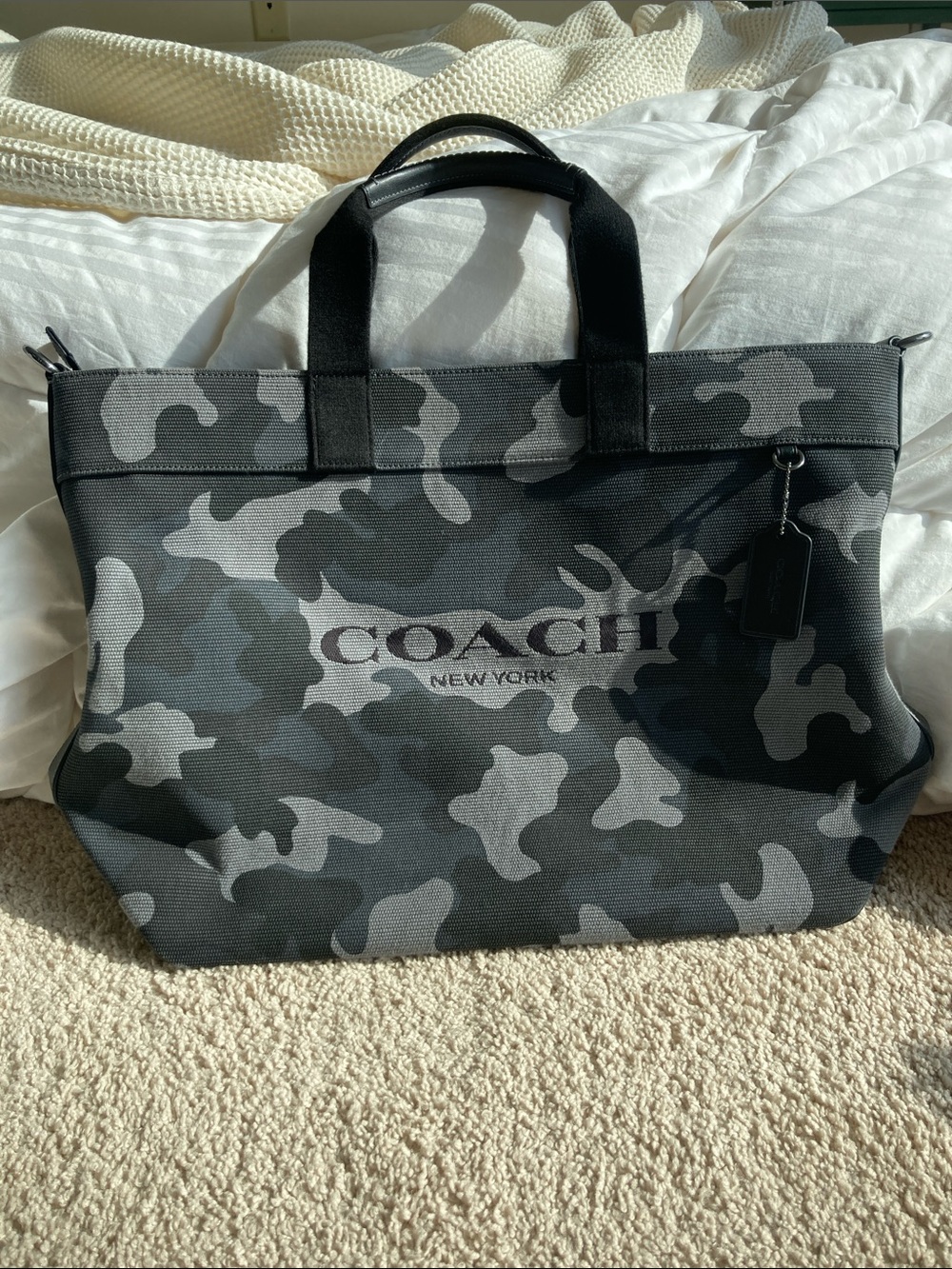 Coach Canvas Tote
